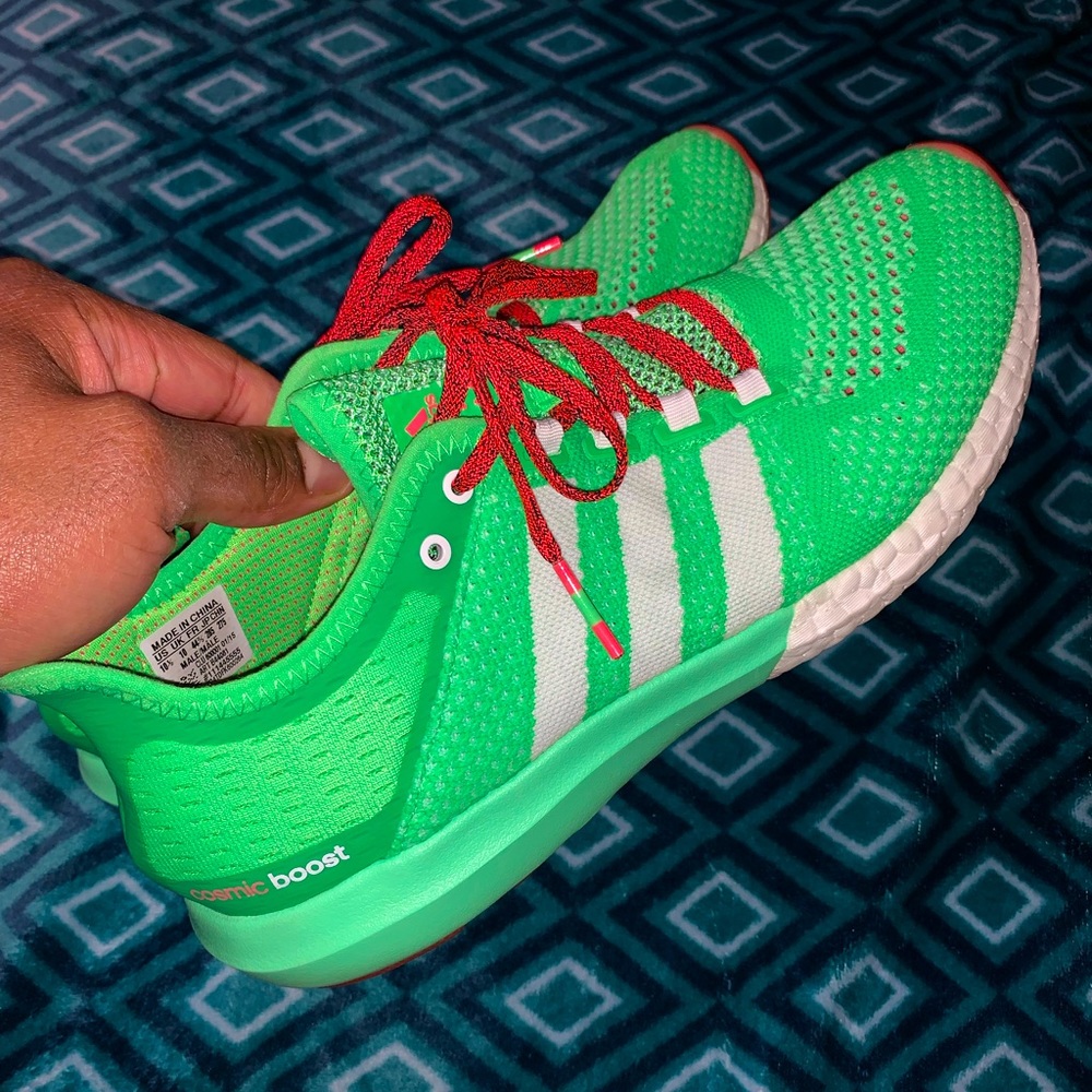 Men’s Adidas Cosmic Boost Climachill 'Green' B44081